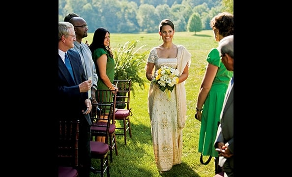 Real Weddings: Anita Mitra & Daniel Crabtree