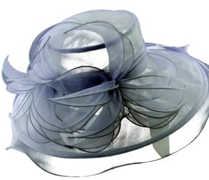 Try something more elegant with this gorgeous organza number.