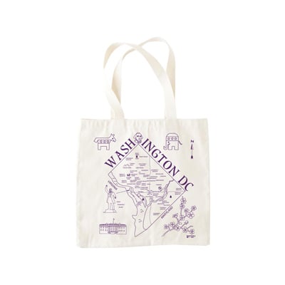 Go an extra step to show your local pride with this city tote.