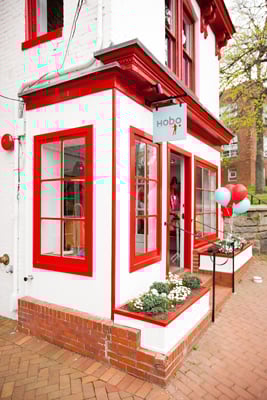 The Hobo boutique is located in a three-story town house just off of downtown Annapolis’s Main Street.