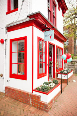 The Hobo boutique is located in a three-story town house just off of downtown Annapolis’s Main Street.