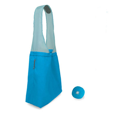 Bright blue will be easy to find in your purse.