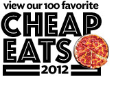 Cheap Eats 2012