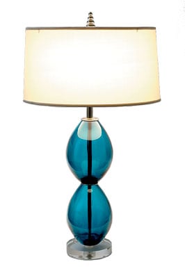 Teal Juju Lamp, $795