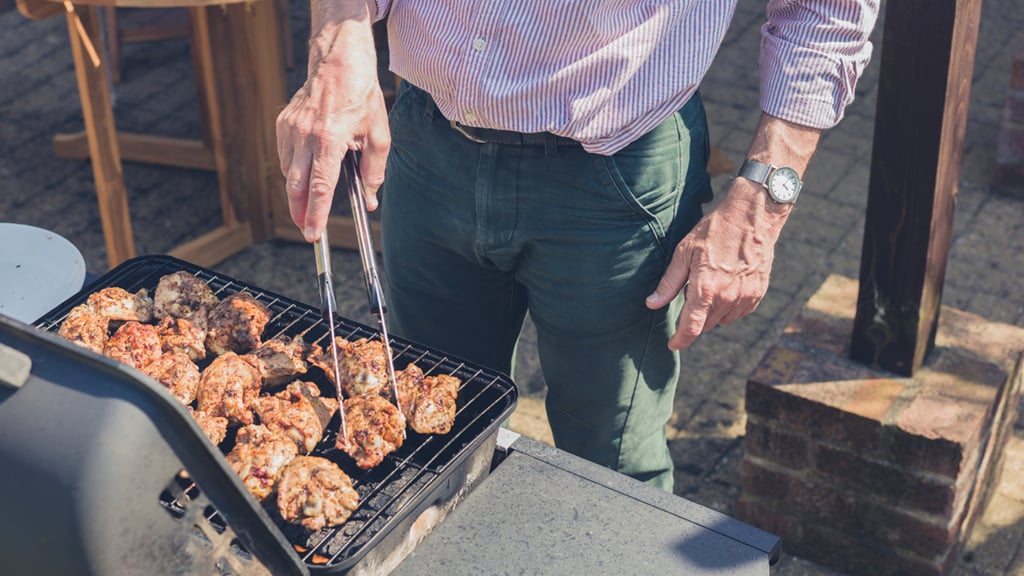 Empower your dad with a grill class this Father's Day. Photograph via iStock.
