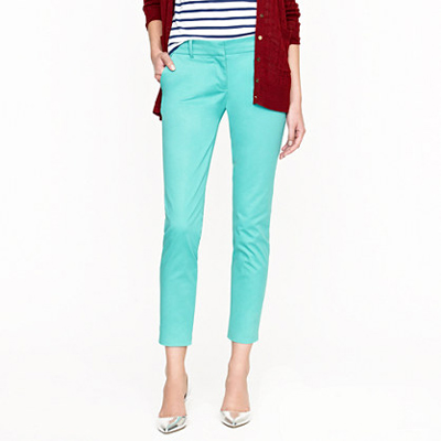 The Colored Cropped Trouser 