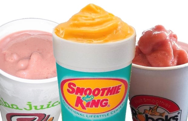 Smoothie King Nutrition Chart