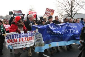 Behind the Scenes at Molly Smith’s March for Gun Control