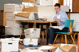 Drowning In Paper? How to Organize a Home Office