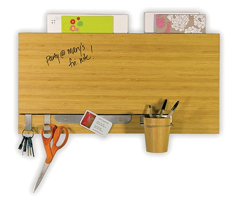 Bamboo Dry-Erase Channel Panel, $49 at seejanework.com