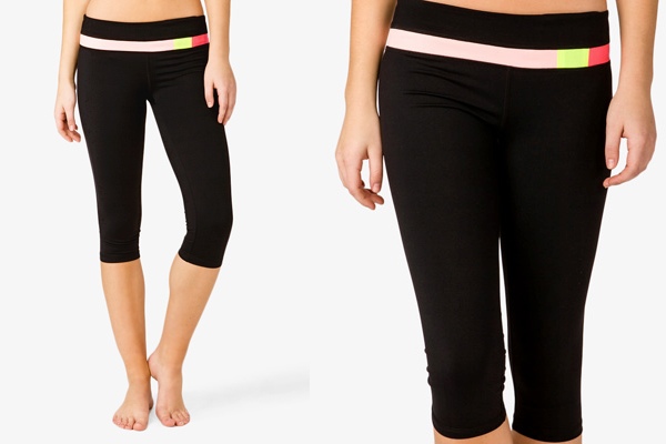 Color-Block Workout Capris