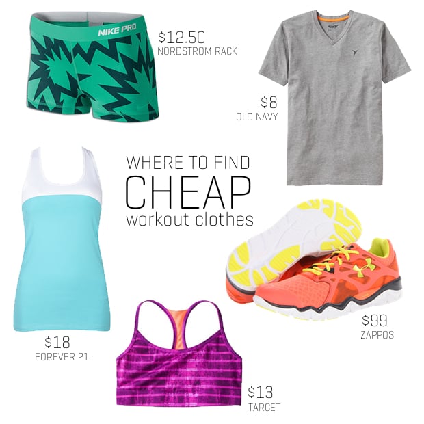 cheap workout clothes