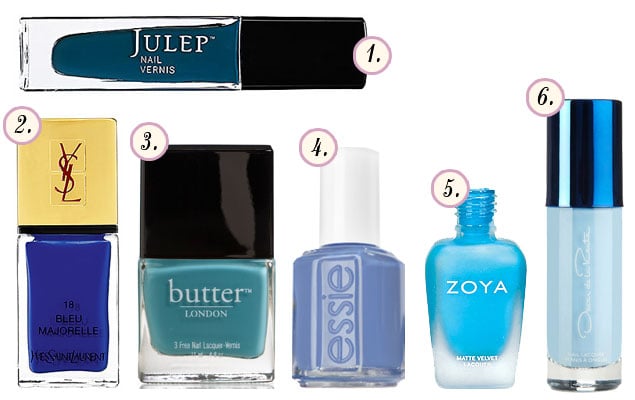Trend to Try: Blue Nails - Washingtonian