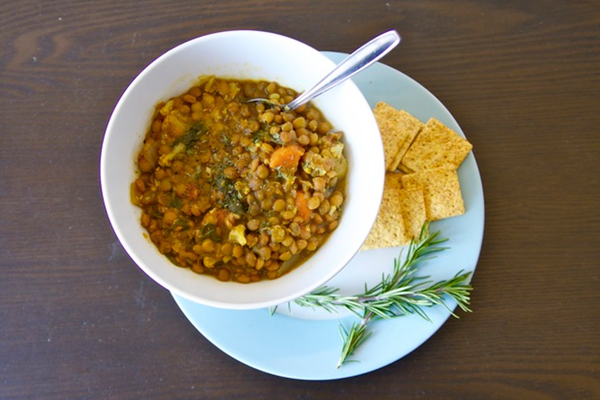 Slow-Cooker Moroccan Lentil Soup