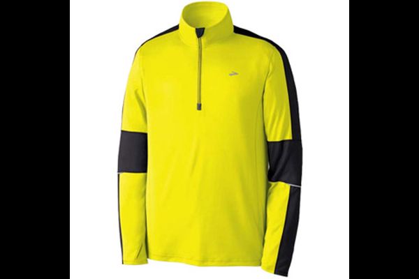 Brooks Essential Nightlife Run 1/2 Zip Top