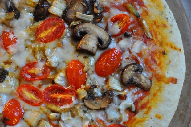 Vegetarian Fennel Pizza