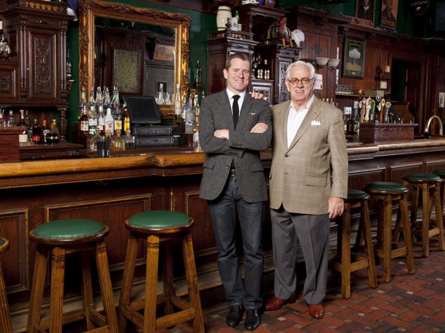 The Dubliner on St. Patrick's Day in DC.