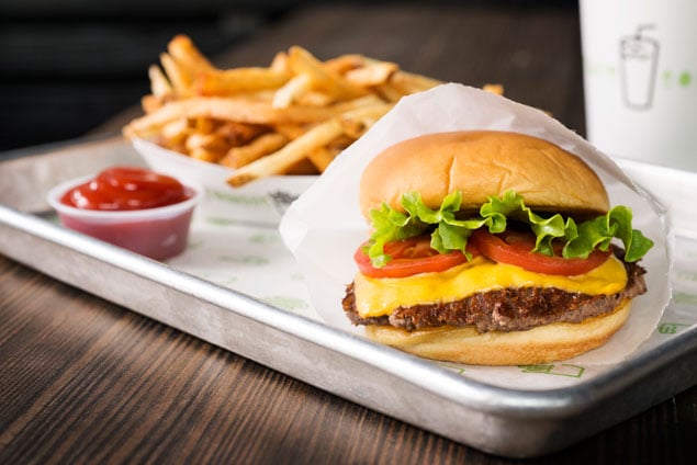 062314-BBB-ShackBurgerEvan.jpg - Washingtonian Best Food and Drink Inside Nationals Park