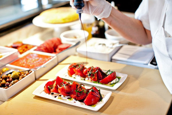 Boqueria serves a Spanish-style bottomless brunch on Labor Day Photograph by Scott Suchman. 