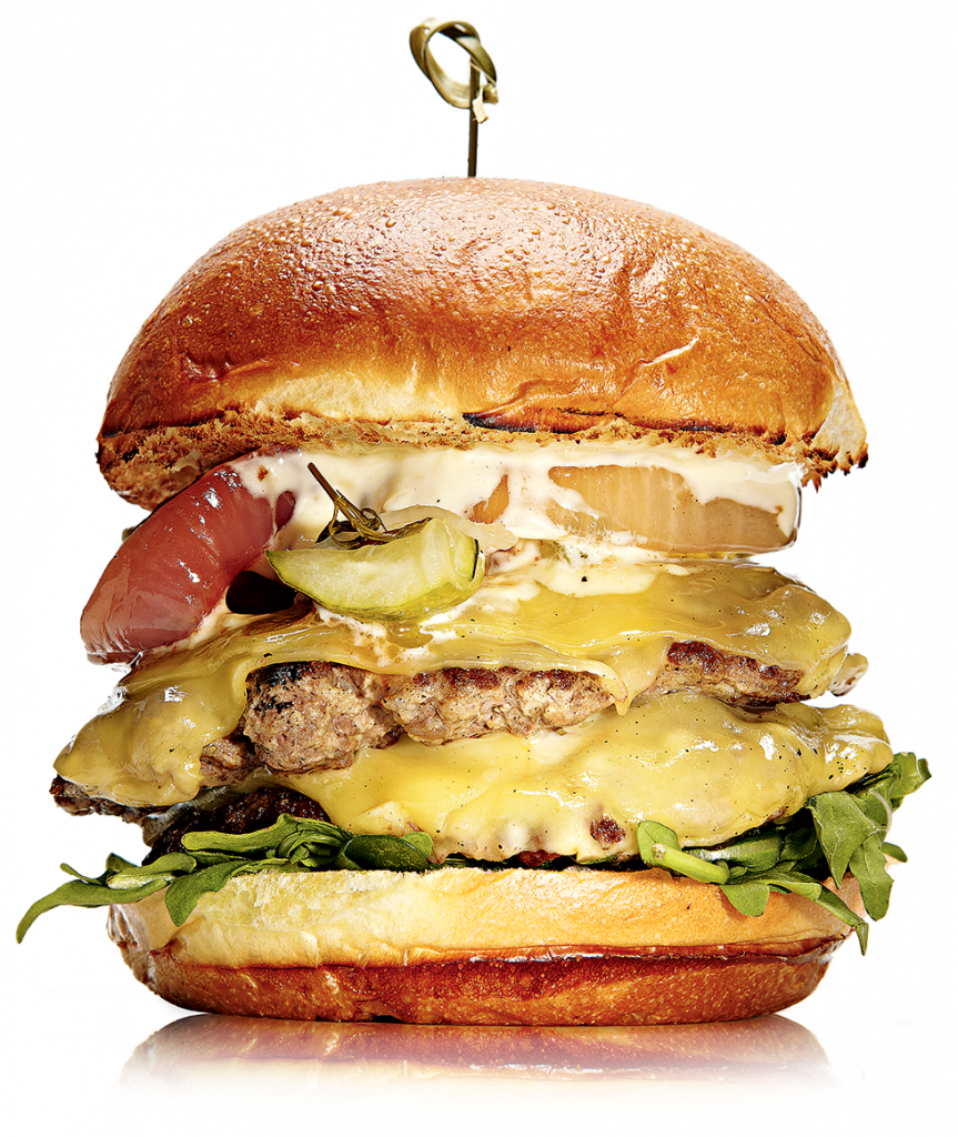 Duke's Grocery - Washingtonian Does this Duke's Grocery burger scream "DC?" Photograph by Jeff Elkins.