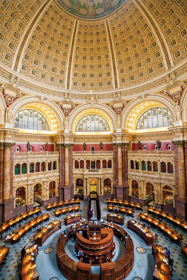 Library of Congress Main Reading Room Washingtonian