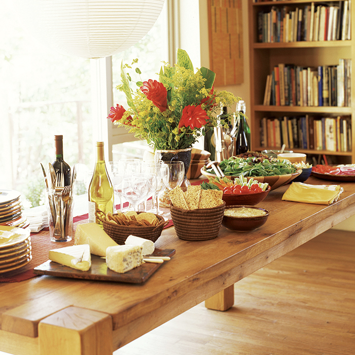 Photograph of buffet by Ray Kachatorian/Getty Images
