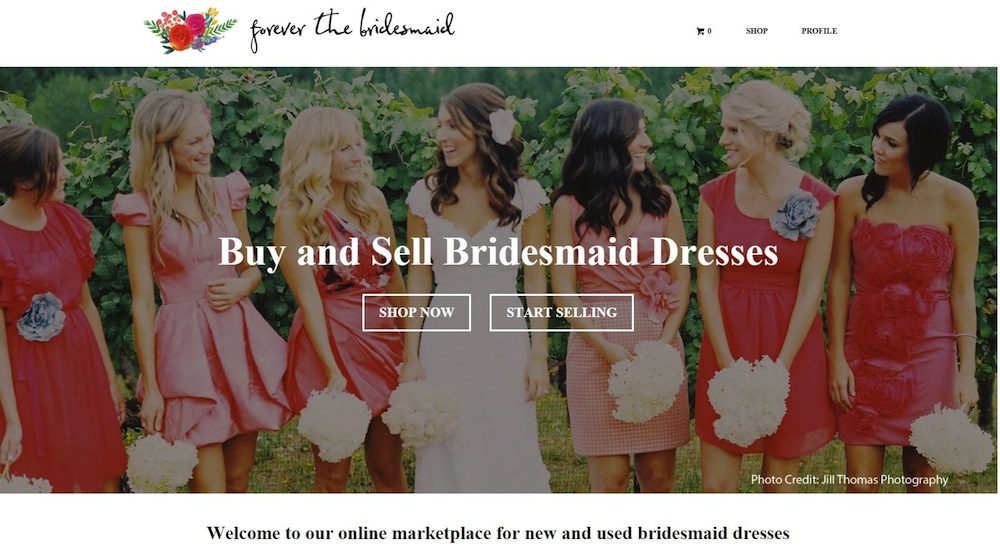 sell bridesmaid dresses