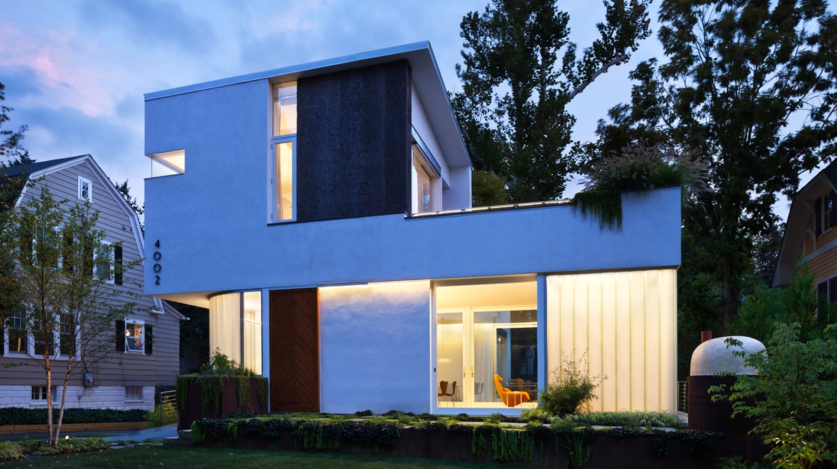 This Chevy Chase Home Boasts Two Rooftop Gardens