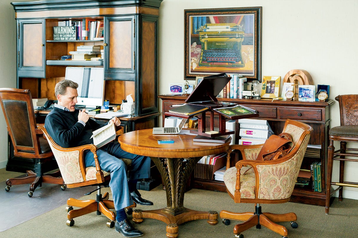 Inside the Office of a Best-Selling Author