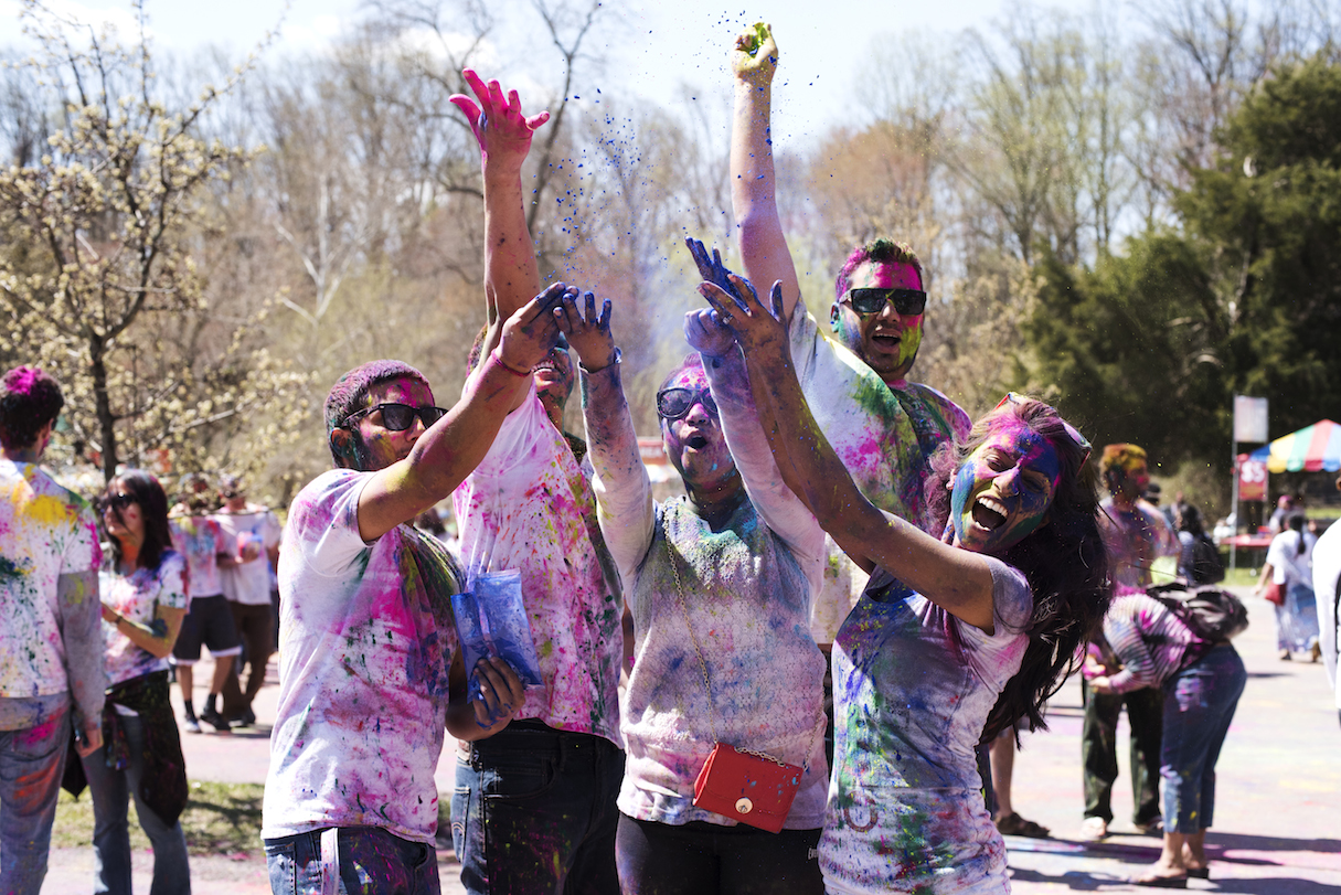 Check Out the Amazing Explosion of Color That is Holi DC