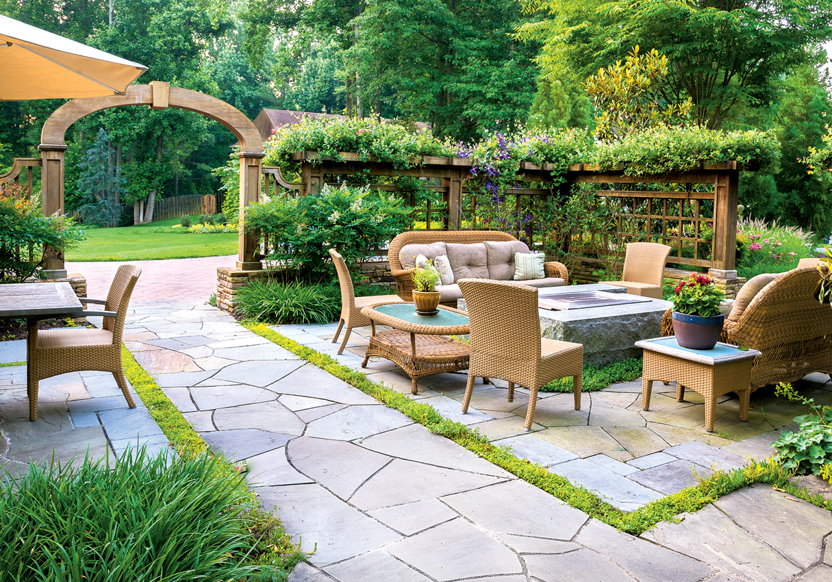 This Grand Bethesda Garden Includes Homegrown Corn and Blueberries