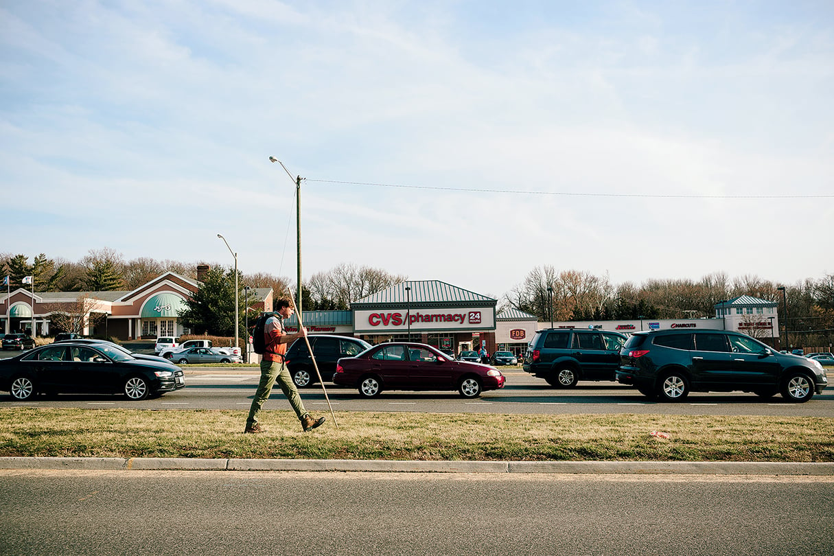 What I Learned Walking 14 Miles of Highway Through Suburban Sprawl