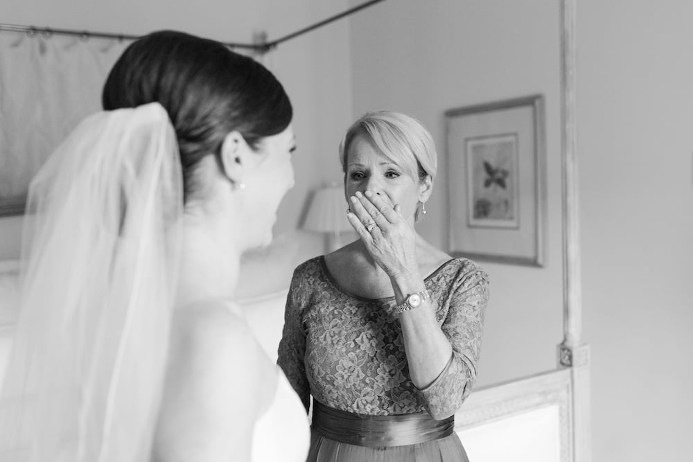 Preppy Black and White Wedding at the Carnegie Institution for Science ...
