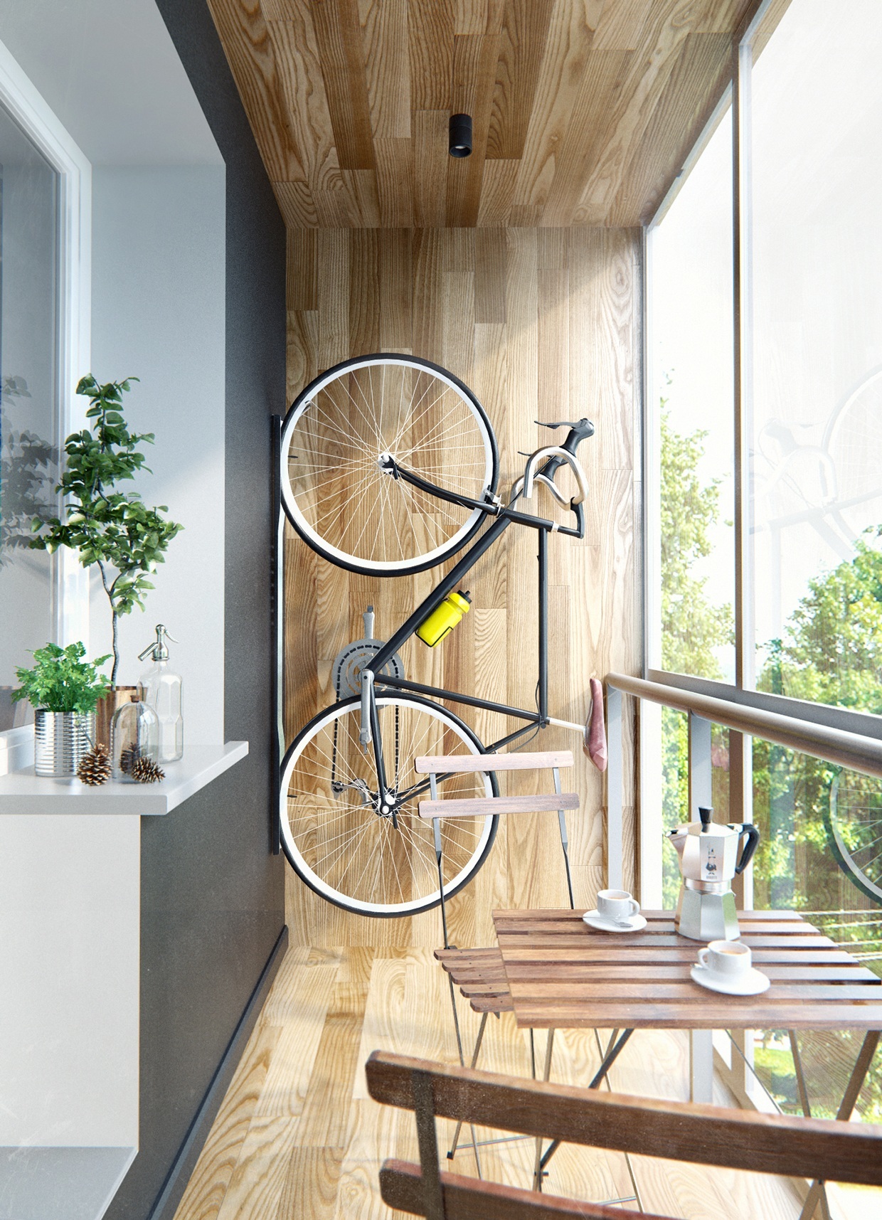 Bike Storage Ideas for Small Apartment - Wall in All