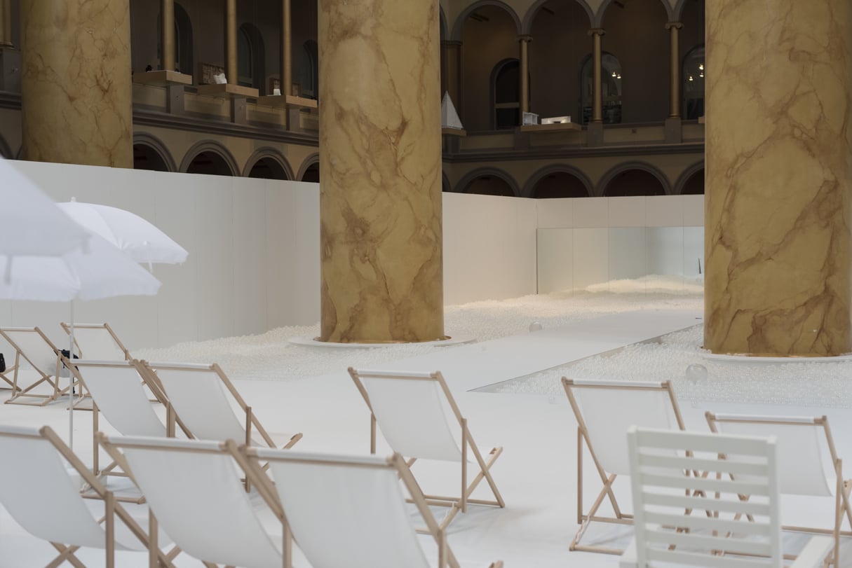 The Building Museum’s “Beach” Is as Fun and Ridiculous as It Sounds