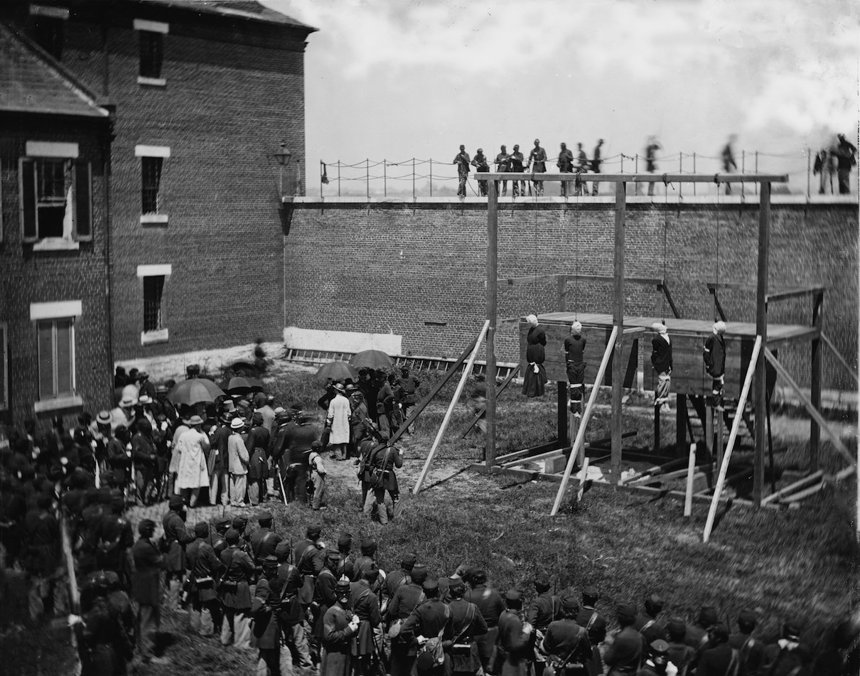 Here's Where the Lincoln Co-Conspirators Were Hanged in DC 150 Years Ago |  Washingtonian (DC)