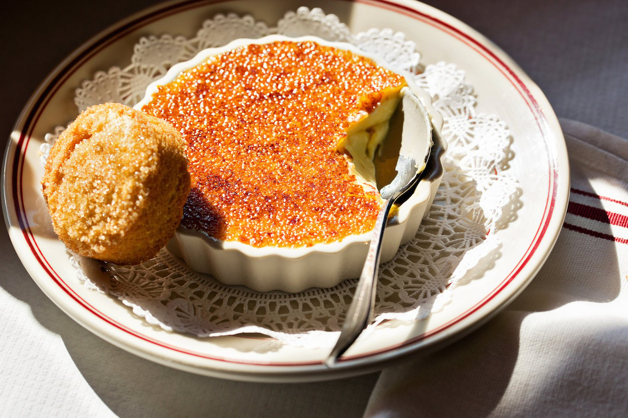 We can see how Le Diplomate won over your hearts (and stomachs) with their creamy crème brûlée. Photograph by Scott Suchman.