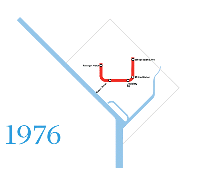 Dc Metro Maps Through The Years Washingtonian Dc