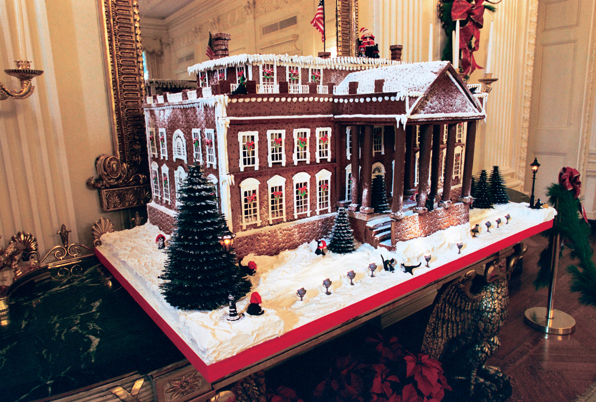 The White House Starts Building Its Holiday Gingerbread Houses in Early