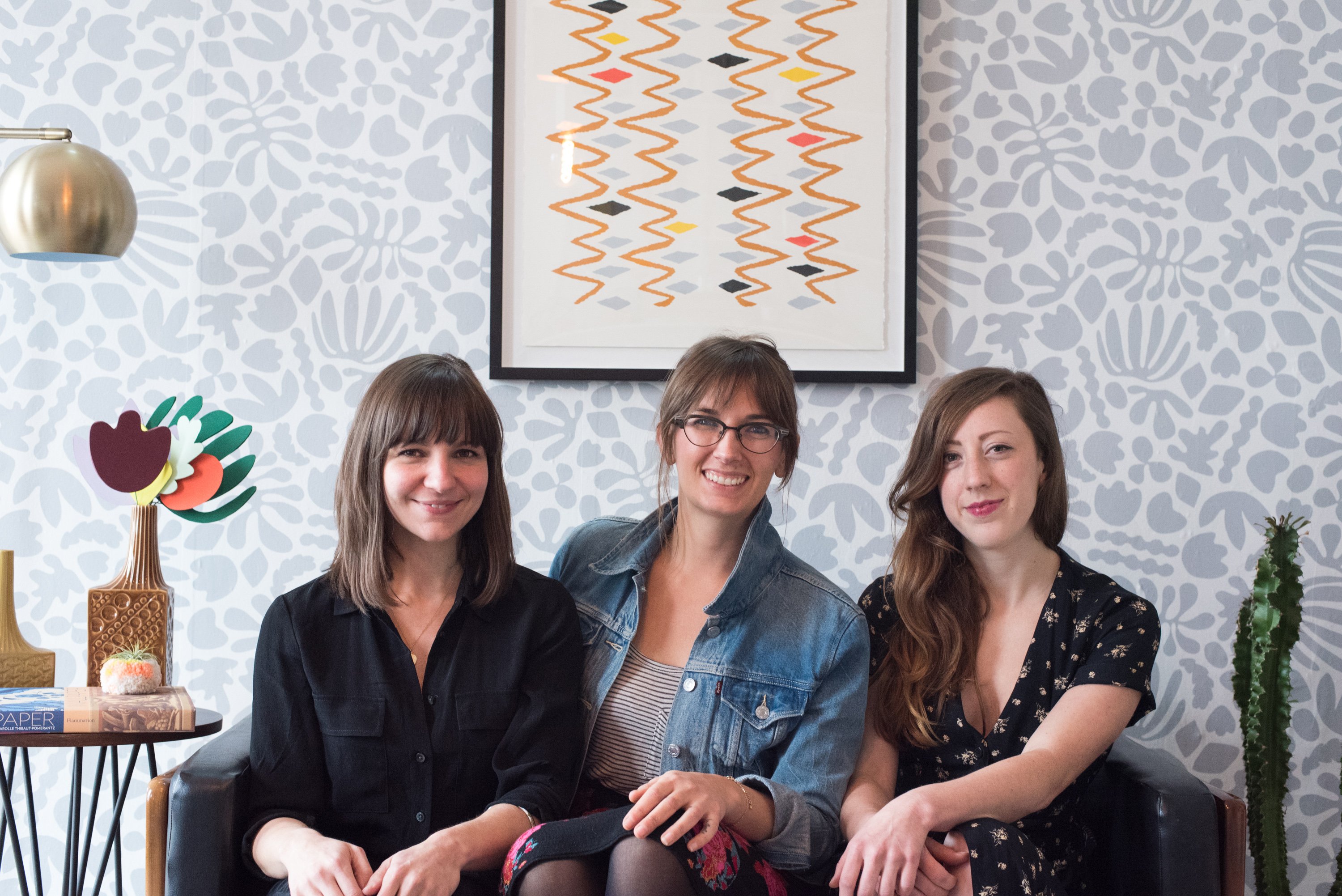 The Lemon Bowl: Kathryn Zaremba, Holley Simmons, and Linny Giffin.