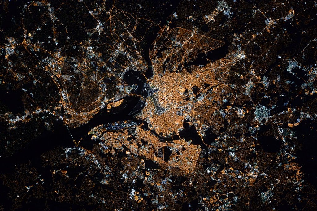This Is What Washington Looks Like From the International Space Station