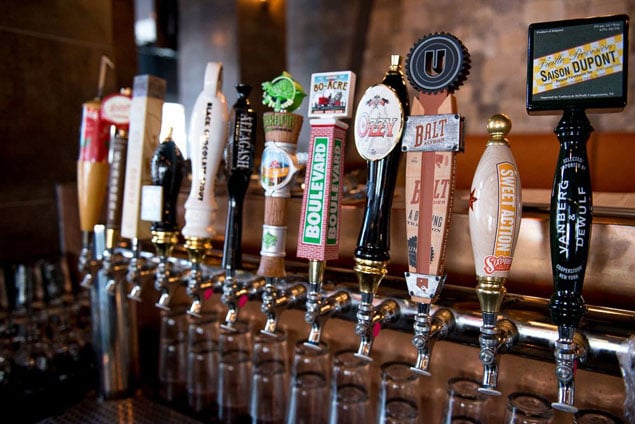 City Tap House pours brews through the storm.