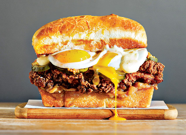 Hot chicken plus eggs equals the best morning ever. Photograph by Scott Suchman