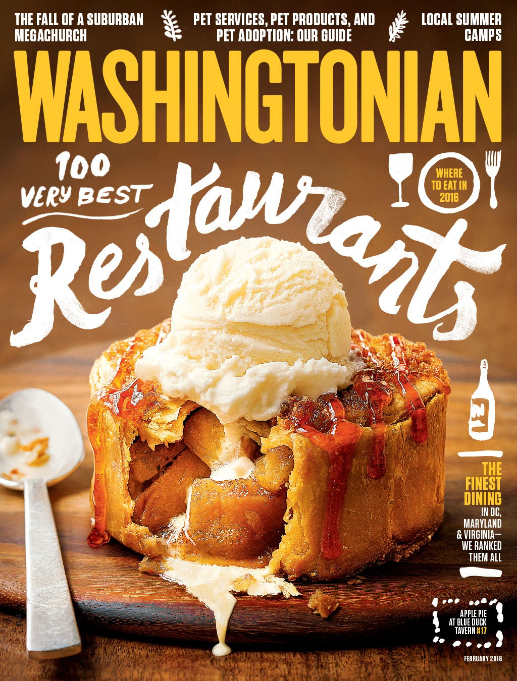 February 2016: 100 Very Best Restaurants | Washingtonian (DC)