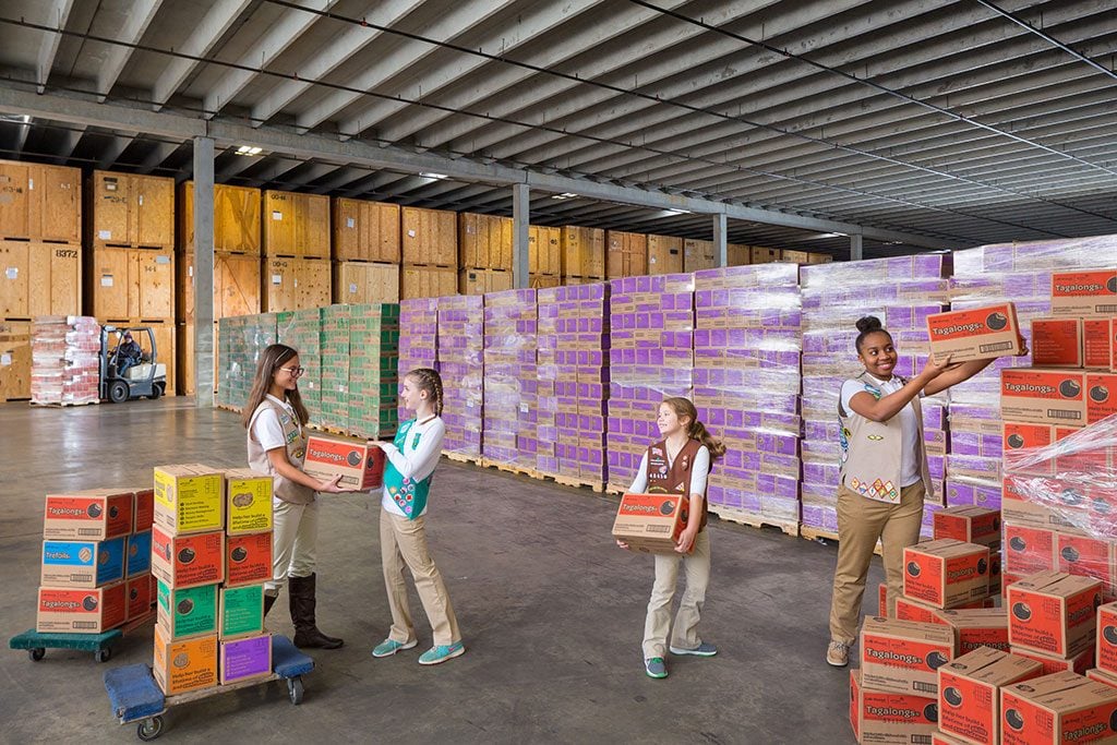Girl-Scout-cookies - Washingtonian We got a peek inside the Sterling, Va., warehouse where some alt=