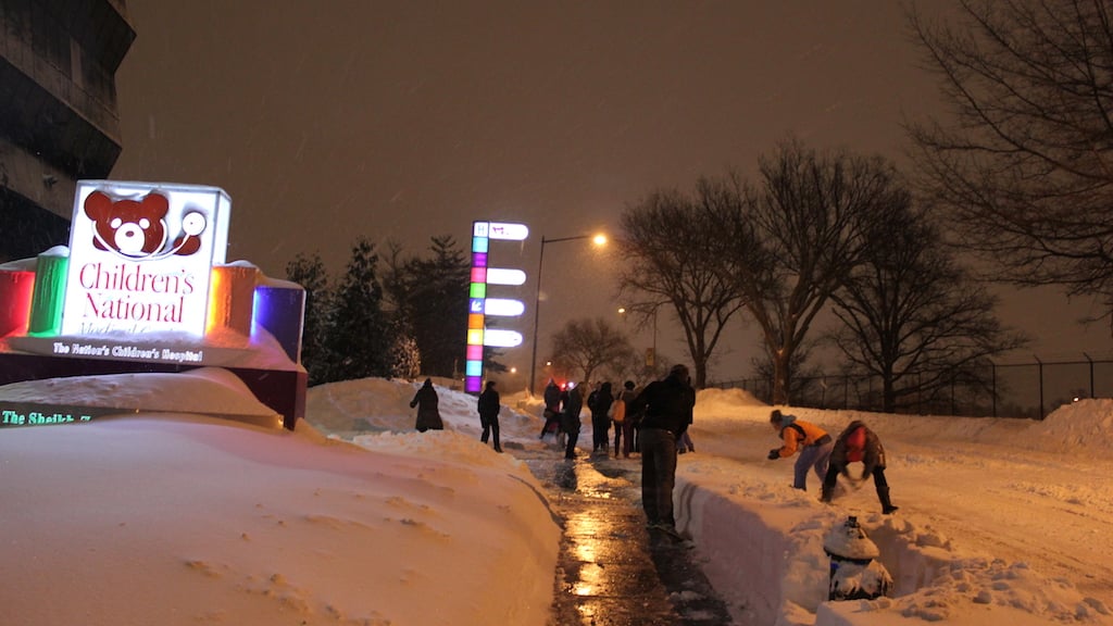 Photos: Snowed In at Children’s National Health System During DC’s Historic Blizzard