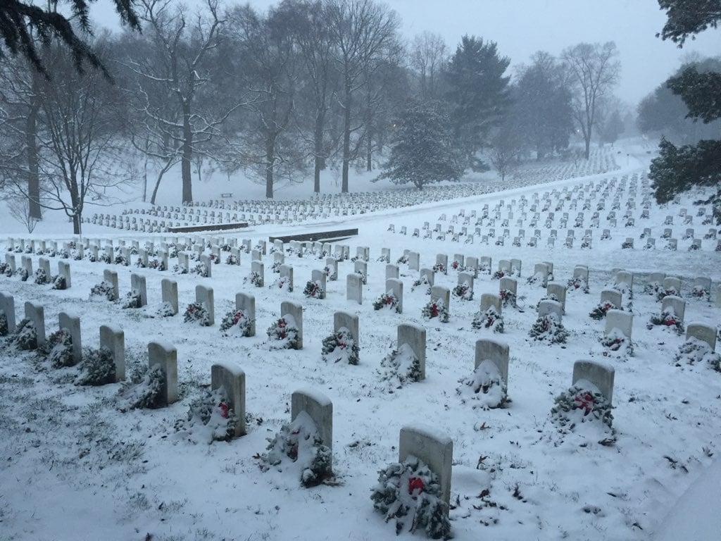 Arlington National Cemetery. Photograph courtesy of Tyler Hietpas.