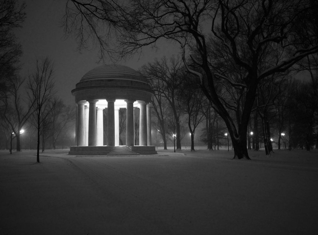 DC is a beautiful place in the snow. Photograph courtesy of Evan Gildenblatt. 