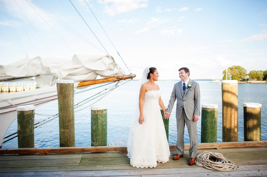 Wedding of Anna Leist and Kevin Weigand at the St. Michaels Maritime Museum in St. Michaels, Md. Saturday, September 6, 2014. (©2014 Michael Connor / Connor Studios)