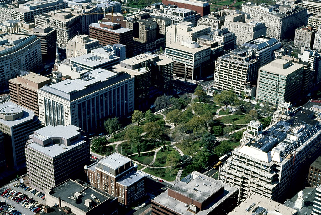 Photograph of Franklin Square by Carol M. Highsmith 